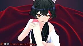 go white girl, suck me off now