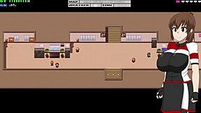 Holka zvedá tričko při sledování lekce - flash cycling ride 2 - část 3