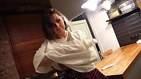 Cute Teen Cleans House for Cash, Gets Fucked Hard in Part 2!