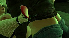 plump cougar spreads legs on street