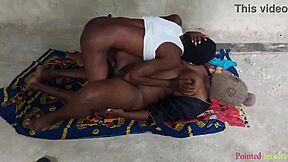 cheating wife moans as contractor pounds her