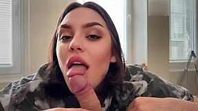 On our first date, she invited me over for tea and bent over doggystyle