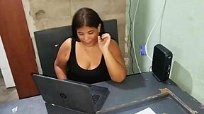 colombian chubby with big ass enjoys time with stepfather in homemade setting