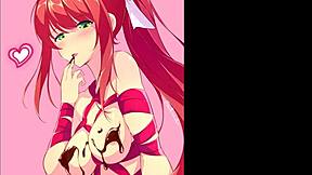 Monika Doki Doki Literature Club Rule 34 Compilation