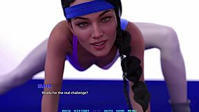 Name88’s hot as hell 3D animated adventure with an extra-hot gym chick