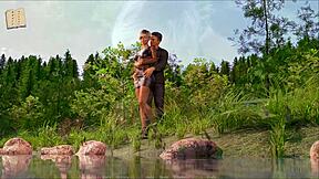 Exploring the three rules of life in this anime game episode 58 😊