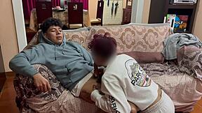 fui a la casa de mi primastro para revisar mi culo pero termino follandome y echandome semen adentro