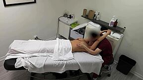 Beautiful asian milf rita white gets fucked during voyeur couples massage