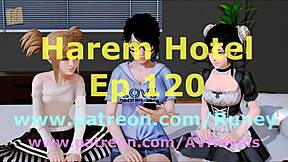 i'm playin harem hotel 120 and gettin all excited