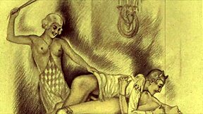 Vintage erotic art captures timeless sensual charm