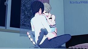 koume shirasaka and hinako kita in wild hentai sex scene