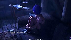 step son seduces step mom with massage, leading to bukkake with monster cock!