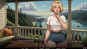 Cartoon porn with blonde and big nipples