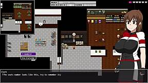 Holka zvedá tričko při sledování lekce - flash cycling ride 2 - část 3