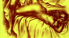 Hey, check out this vintage erotic illustration style