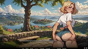 Complete Gameplay: Moonripple Lake Part 1 With Ripped Clothes And Cum In Mouth