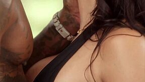 blacked milf icon eva angelina first appearance doggystyle cowgirl riding 😍