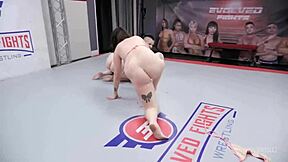 Nikki Sequoia And Shelby Paris Wrestle With Strapon Fucking For Loser