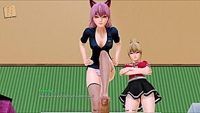 इस एनिमे गेम सीक्वल में हारेम होटल एक्सप्लोर करना