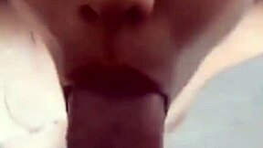 I cum deep in her throat, that sucker's amazing!