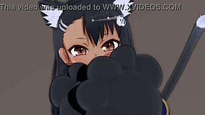 Nekotoros plaything mantis-x animation wip with femdom blowjob and assfucking