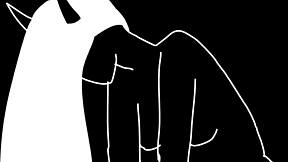 Animated erotica with King Noire and Kendal Good in poly sutra