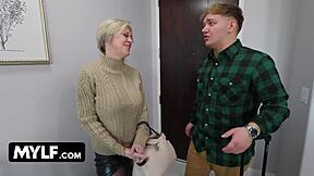 big titted stepmom allows stepson to pound tight pussy