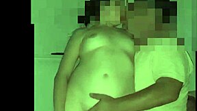 Horny latina heats up the night?