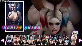sex game featuring chun li yorha 2b d va widowmaker spider gwen juri han cammy white mai shiranui harley quinn tifa lockhart in assfucking and big tits action