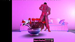 He came home and i wuz so horny for his big cok