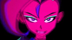 Moikaloop performs a sexy dance