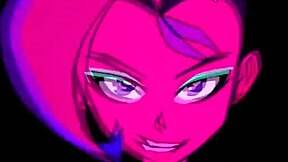 Moikaloop performs a sexy dance