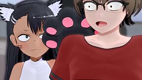 Nekotoros plaything mantis-x animation wip with femdom blowjob and assfucking