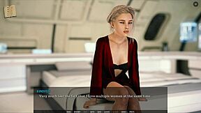 Curvy mature woman in outfit gets bold hentai action.