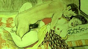 Retro Erotic Drawings with Vintage Anime Flair Tease Your Senses