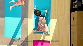 Wife yoga slut with monster cock