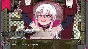 Massage chair makes cute witch cry in hentai game ceres contract guild part 4