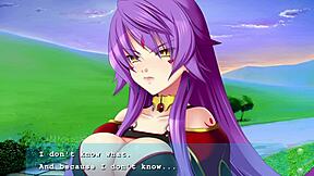 Comforting dragonwomen in Princess X? Ep9 hentai action!