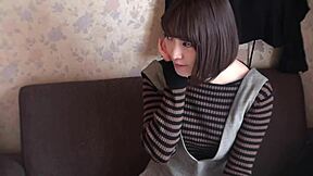 Japanese Cutie Drilled Hard by Monster Cock in Steamy 1on1