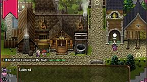 Massage chair makes cute witch cry in hentai game ceres contract guild part 4