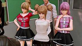 इस एनिमे गेम सीक्वल में हारेम होटल एक्सप्लोर करना