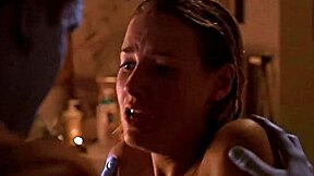 Tania Saulnier, Blonde European Girl, Bathes Nude In Sexy Shower Scene!