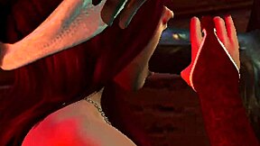 krampus finds a new naughty helper full of fantasy and desire