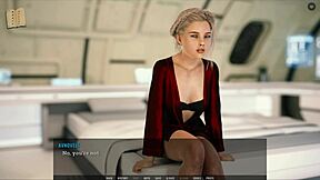 Curvy mature woman in outfit gets bold hentai action.