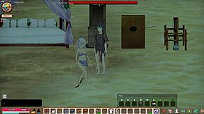 Native Girl From Mad Island Shows Crazy Scenes In Hentai Game