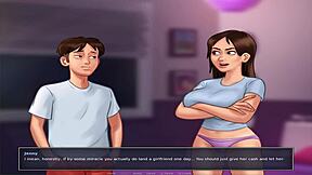 New anime hentai featuring huge jenny in summer time saga unc part 27