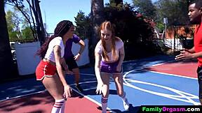 Basketball Game with Stepdaughters Turns into a Fun Bedroom Gathering.