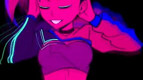 Moikaloop performs a sexy dance