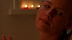 Tania Saulnier, Blonde European Girl, Bathes Nude In Sexy Shower Scene!