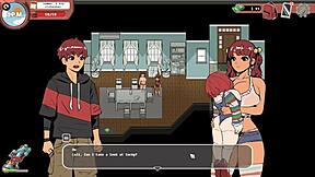 Spooky Hentai Game With Indian Yoga Teacher Bukkake